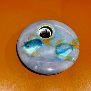 Fish Lovers! Small Bud Vase, Root Starter